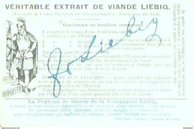 Chromo Liebig Sang  536 Histoire de France III 4 (1897)