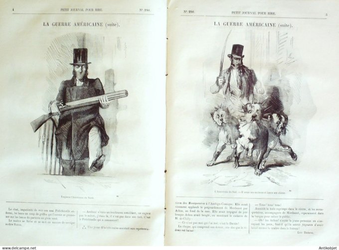 Petit journal pour Rire 1860 # 290 Les Vacances Grevin