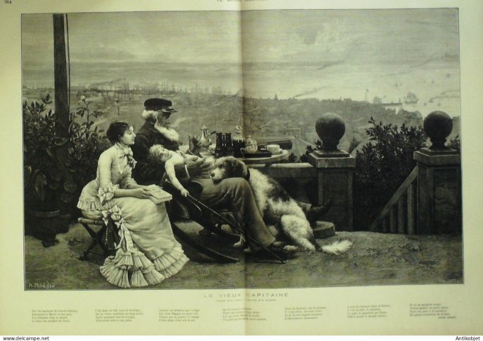 Le Monde illustré 1879 n°1184 Boulogne (92) Coursing lévriers Espagne Murcie