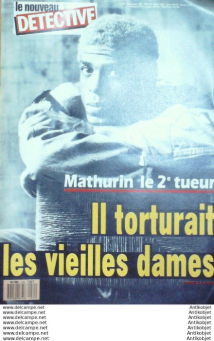 Détective 1988 # 275 Lens Corné Douai Toulouse Marseille Rouen Créteil Dijon Affaire Grégory