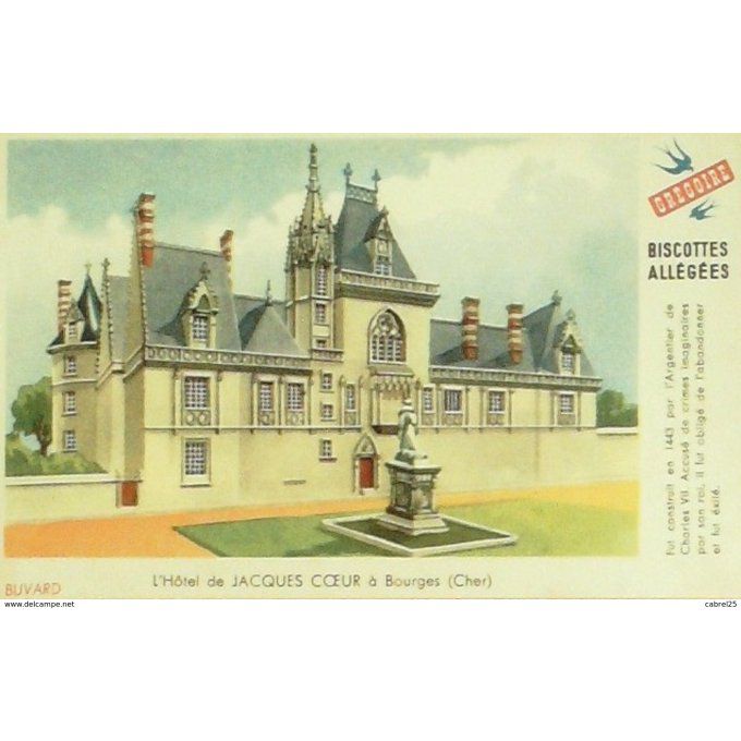 Buvard GREGOIRE Biscotte