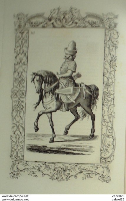 Russie Soldat MOSCOVITE à cheval 1859