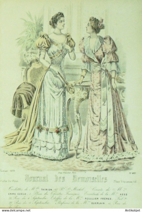 Journal de Demoiselles 1893 # 4923 (Maison Thirion)