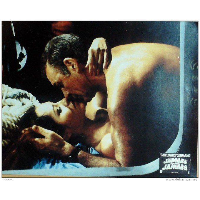 James Bond Jamais Plus Jamais Sean Connery Basinger 1983