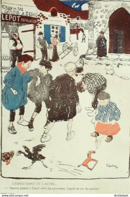 L'Assiette au beurre 1903 #  98 Les bouilleurs de cru Georges Leon