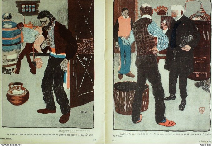 L'Assiette au beurre 1903 #  98 Les bouilleurs de cru Georges Leon