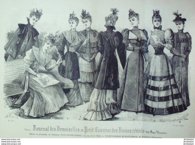 Journal des Demoiselles & Dames réunis 1893 # 4931