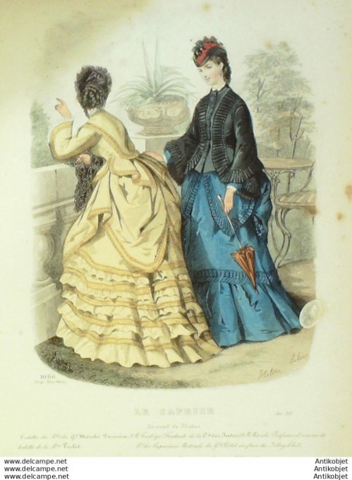 Le Caprice 1875 # 1086 (Maison Plumeul)
