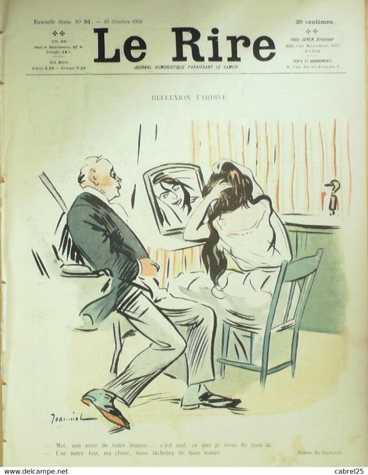 Le Rire 1904 n° 91 Galanis Roubille Kober Poulbot Balluriau