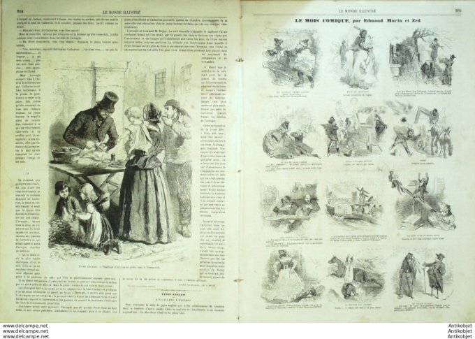 Le Monde illustré 1865 n°416 Cochinchine Saigon Choleu Loretto Oajaca