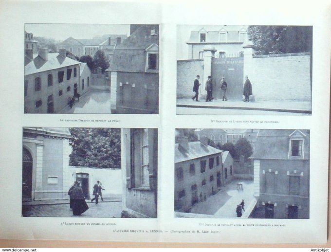 Le Monde illustré 1899 n°2207 Norvège Bergen Pierrelaye (95) Hendaye (64) Philippines Tondo Manille