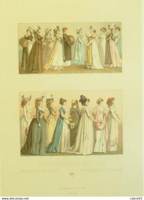 Mode Toilettes 1794-1800