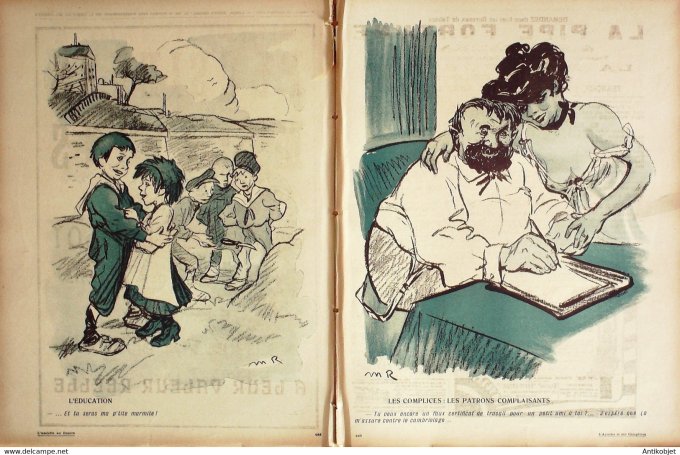 L'Assiette au beurre 1907 # 343 L'Apache et ses complices Radiguet