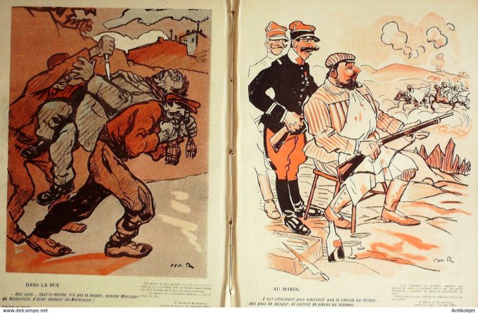 L'Assiette au beurre 1907 # 343 L'Apache et ses complices Radiguet