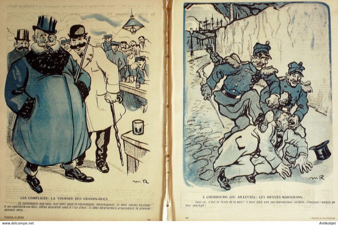 L'Assiette au beurre 1907 # 343 L'Apache et ses complices Radiguet