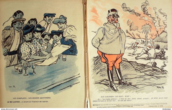 L'Assiette au beurre 1907 # 343 L'Apache et ses complices Radiguet