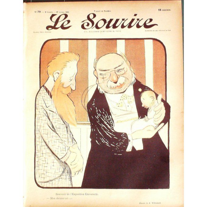 Le Sourire 1901 n°079 VILLEMOT ROUBILLE BERTRAND HUARD DESTEZ NAM