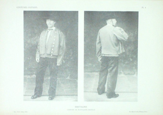 Bretagne Plougastel Daoulas (29) 1875