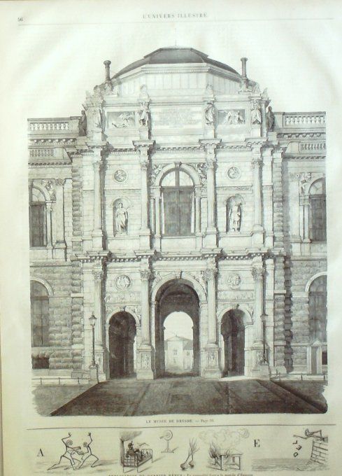 L'Univers illustré 1858 n°    7 Chine Taï-WangKow Canton Wam-PoPortugal Dom Pedro V Allemagne Dresde