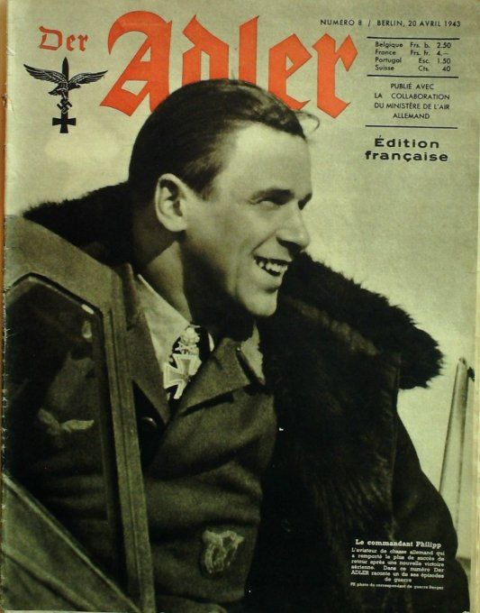 Revue Der Adler Ww2 1943 #  8