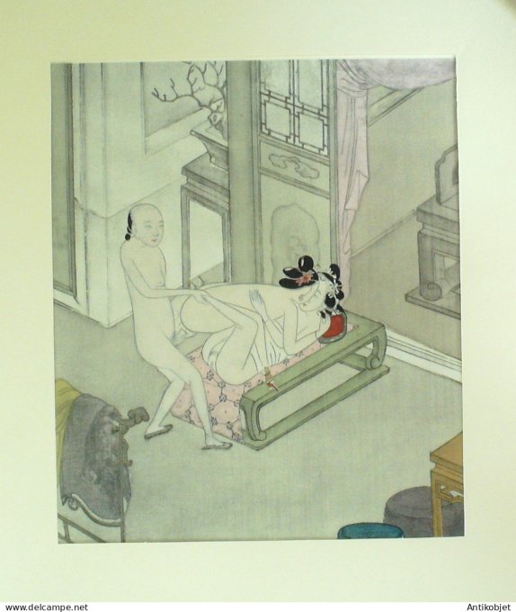 Estampe Chinoise scène érotique 31