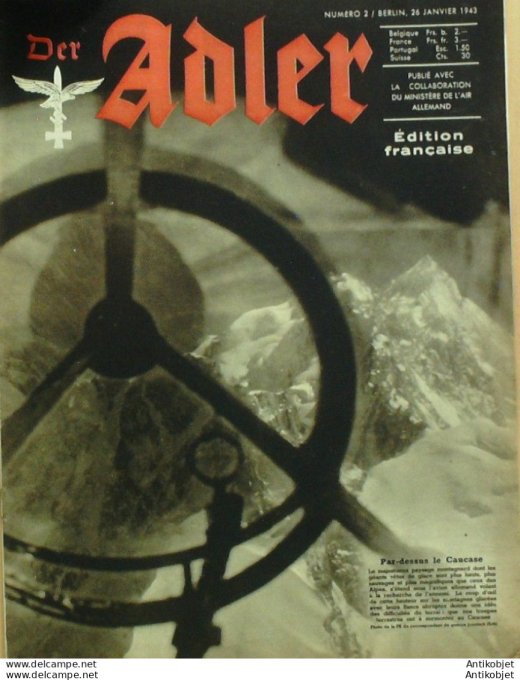 Revue Der Adler Ww2 1943 # 02