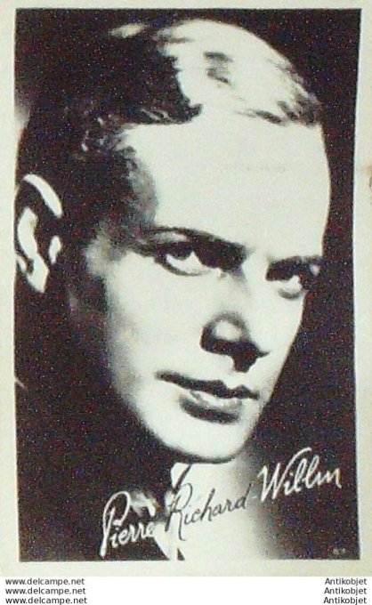 Wilm Pierre Richard (photo de presse) 1930