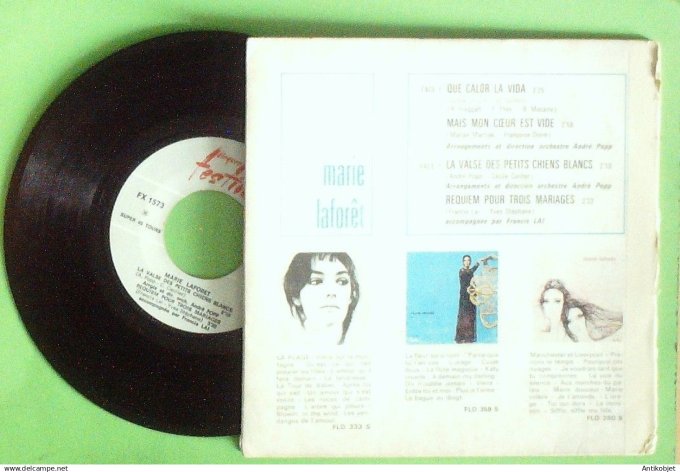 Laforêt Marie 45T EP Que Calor le vida 1968