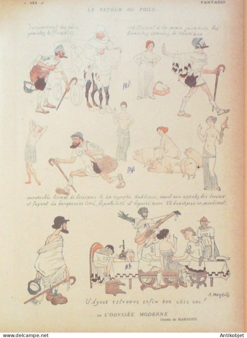 Fantasio 295 1919 Lorenzi Nive Cappiello Biegas Vallee Boufflers