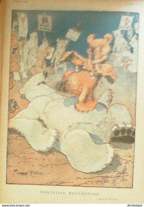 Fantasio 270 1918 Icart Milliere Guillaume Gerbault Miarko Brunner Leroy