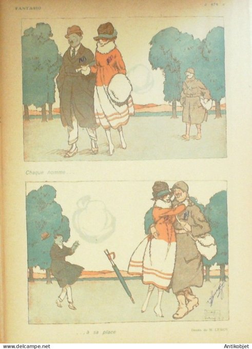 Fantasio 270 1918 Icart Milliere Guillaume Gerbault Miarko Brunner Leroy