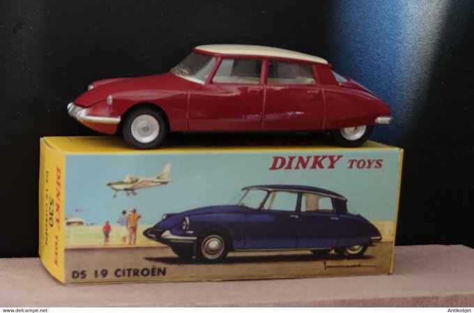 Citroen DS 19 Bordeaux Dinky Toys Atlas 1:43