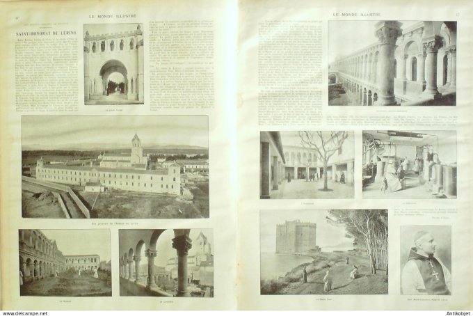 Le Monde illustré 1902 n°2338 Chine Pékin Shuing-Ling Hsing-Ling St-Etienne (42) New-York Central-Va