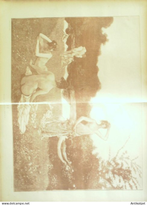 Le Monde illustré 1884 n°1448 Pologne chasse à l'ours Rabelais