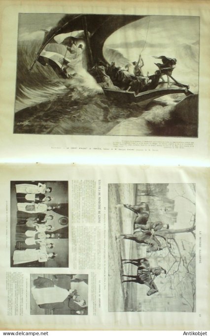 Le Monde illustré 1902 n°2338 Chine Pékin Shuing-Ling Hsing-Ling St-Etienne (42) New-York Central-Va