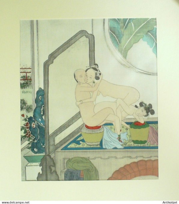 Estampe Chinoise scène érotique 32