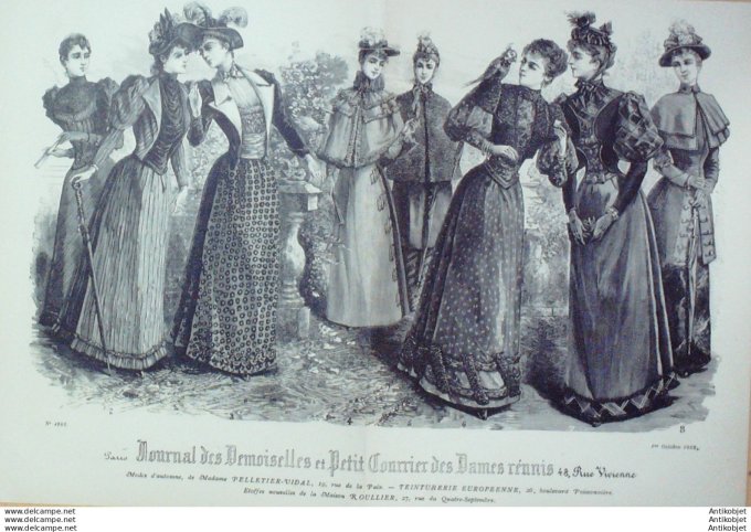 Journal des Demoiselles & Dames réunis 1892 # 4905