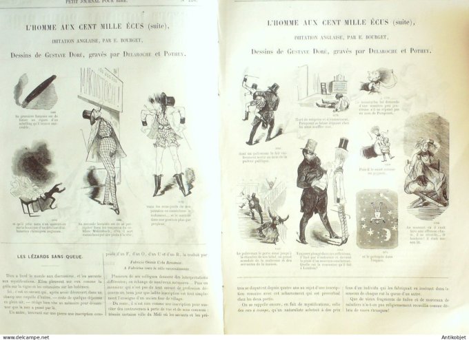 Petit journal pour Rire 1859 # 226 Fete de n'import ou Grevin
