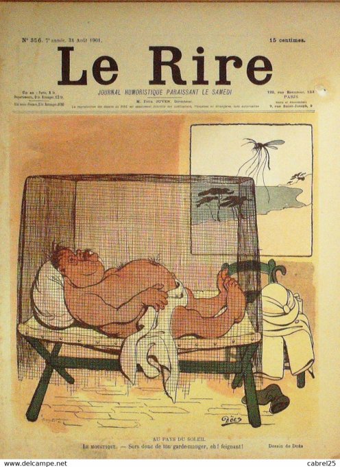 Le Rire 1901 n°356 Does Faivre Grandjouan Rouveyre Métivet Delaw
