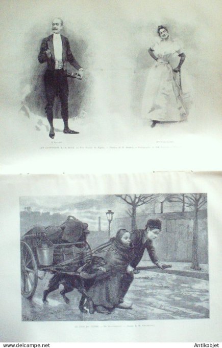 Le Monde illustré 1891 n°1776 Nice (06) Angers (49) Nouvelle-Orléans Dijon (21)
