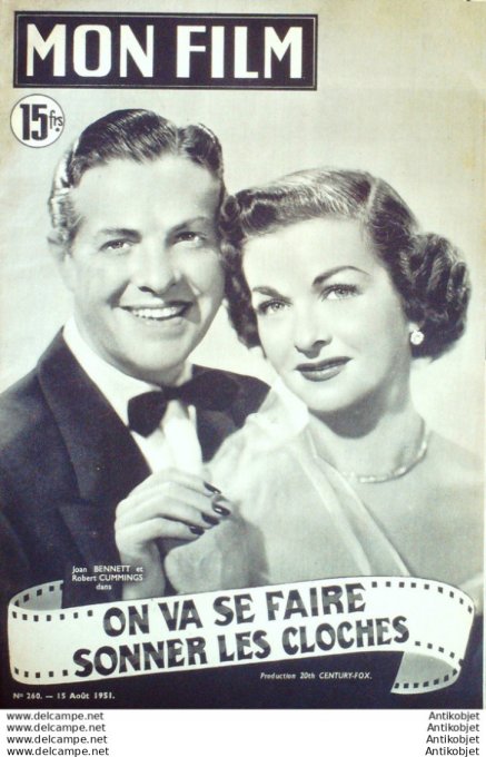 On va se faire sonner les cloches Joan Bennett Robert Cummings