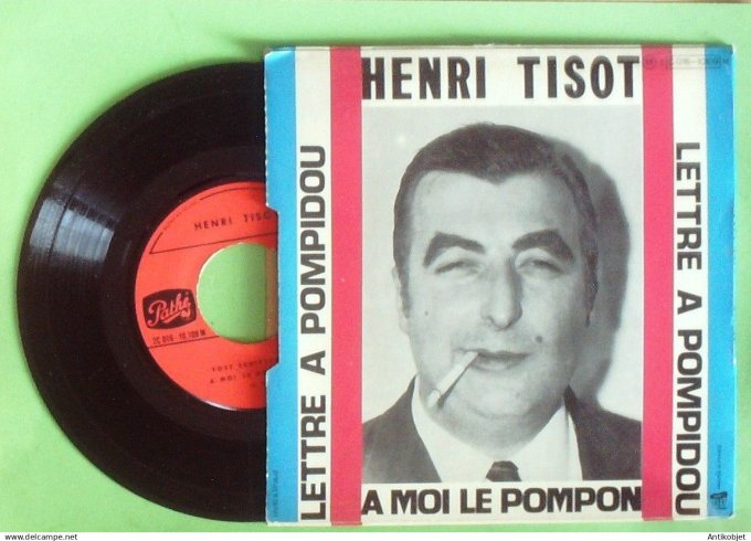 Tisot Henri 45T EP Lettre à  Pompidou 1962