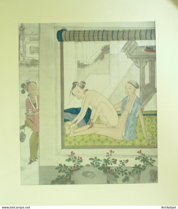 Estampe Chinoise scène érotique 33
