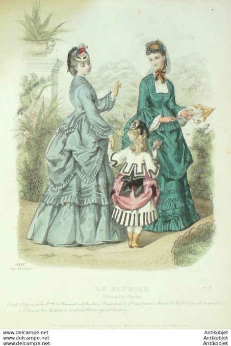 Le Caprice 1875 # 1087 (Maison Plumeul)