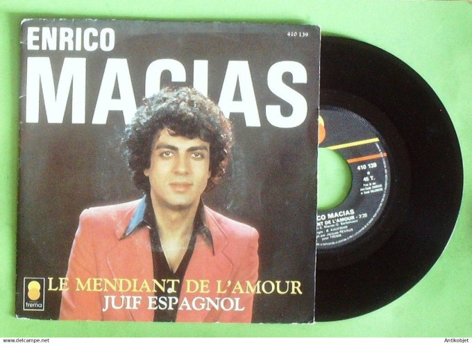 Macias Enrico 45T SP Le mendiant de l'amour 1980