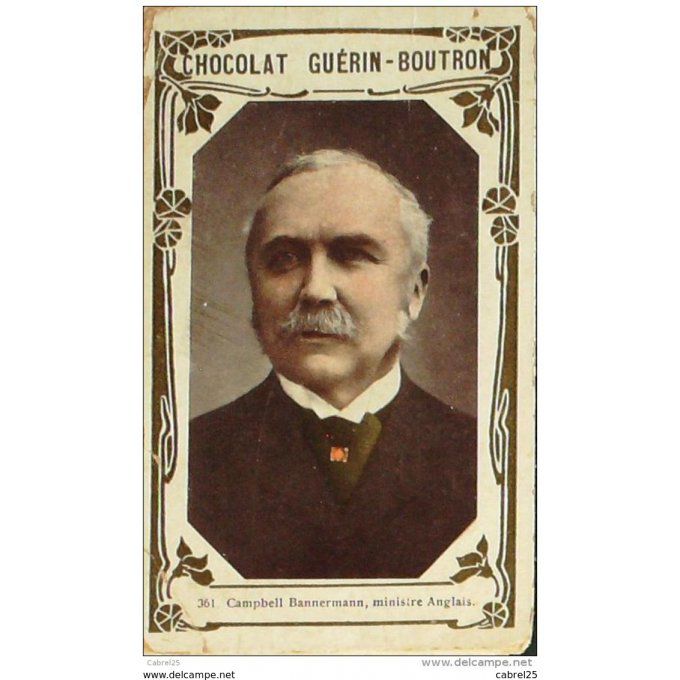 Angleterre Campbell Bannermann Ministre 361