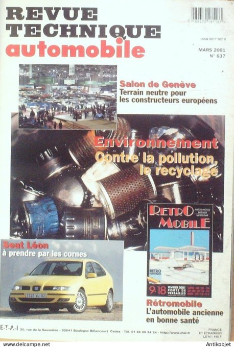 Revue Tech. Automobile 2000 n°637 Séat Léon