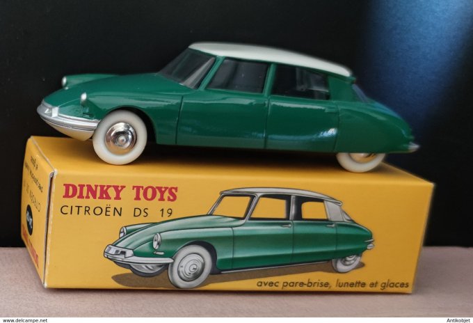 Citroen DS 19 vert Dinky Toys Atlas 1:43