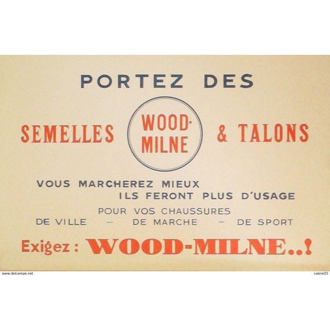 Buvard WOOD LINE Chaussure