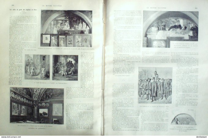 Le Monde illustré 1893 n°1888 Tunisie Tunis Méhara Bordeaux (33) Vélocipèdes Eckmuhl (29) Chicago